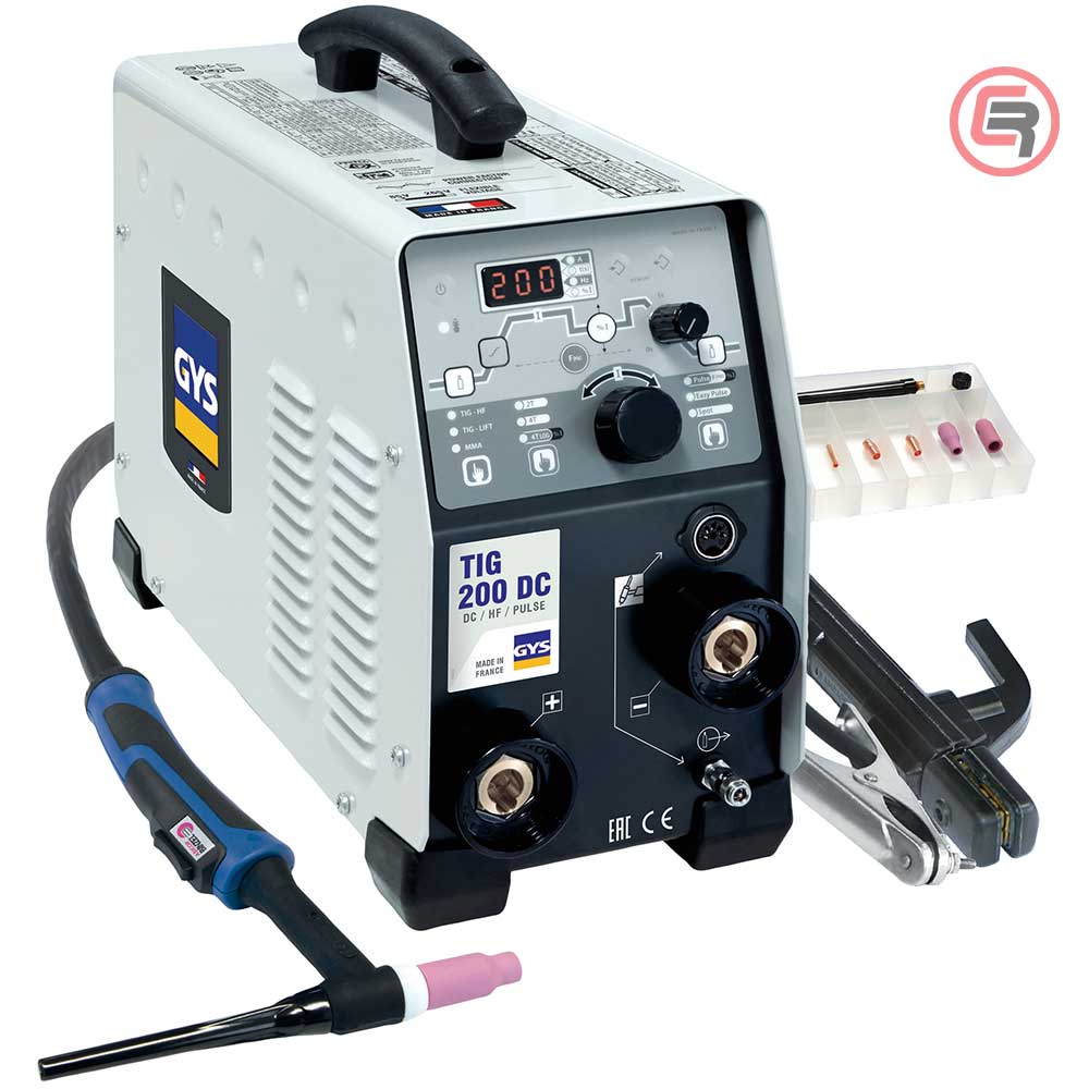 Gys Aparat Za TIG Varenje TIG 200 DC – HF FV / 200A Sa Priborom – 011540