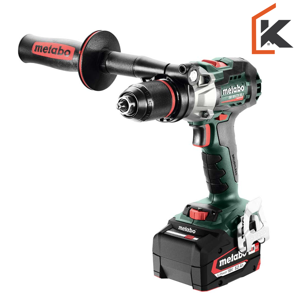 Metabo Bušilica – Odvijač Aku Udarna SB 18 LTX BL I 2xAKU (5,2 Ah) ASC 55 + metaBOX 145 L – 602360650