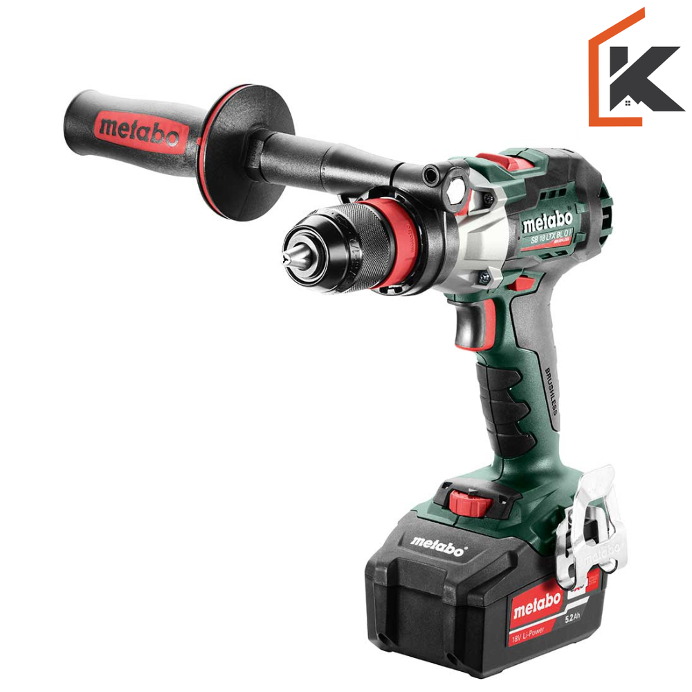 Metabo Bušilica – Odvijač Aku Udarna SB 18 LTX BL Q I 18 V / 2xAKU (5,2 Ah) ASC 55 + metaBOX 145 L – 602361650