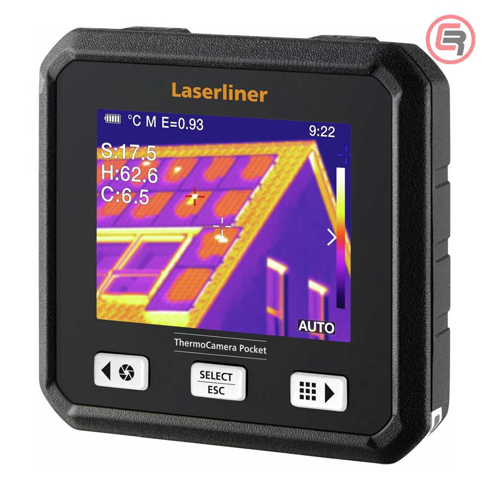 Laserliner Termalna Kamera Ručna ThermoCamera Pocket 320 x 240 px – 082.079A