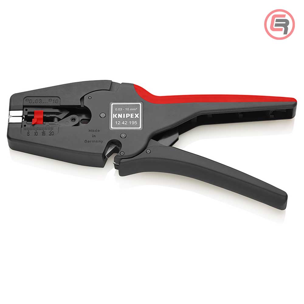 Knipex Kliješta Za Skidanje Izolacije MultiStrip 10 / 0,03 – 10,0 mm2 Automatska – 12 42 195