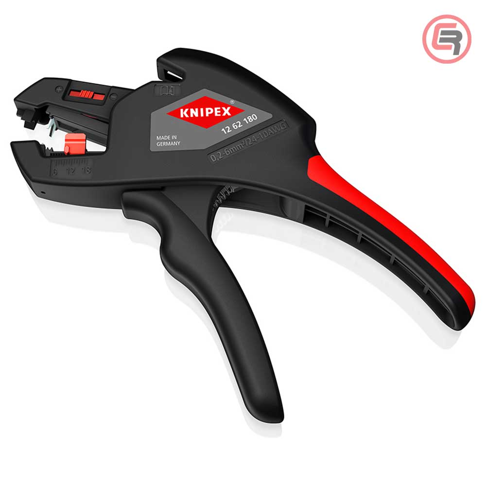 Knipex Kliješta Za Skidanje Izolacije ComStrip 0,2 – 6,0 mm2 Automatska – 12 62 180