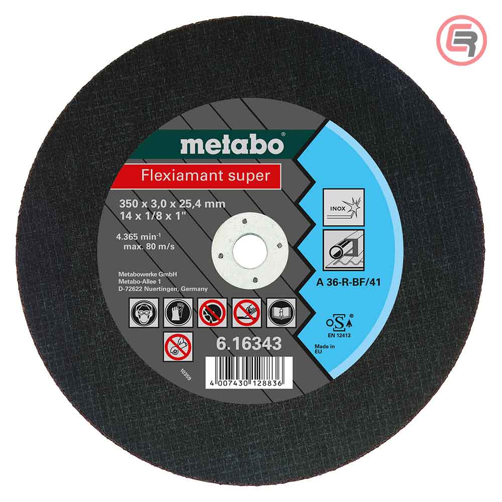 Metabo Rezna Ploča 350 x 3 x 25,4 mm Inox Flexiamant Super – 616343000
