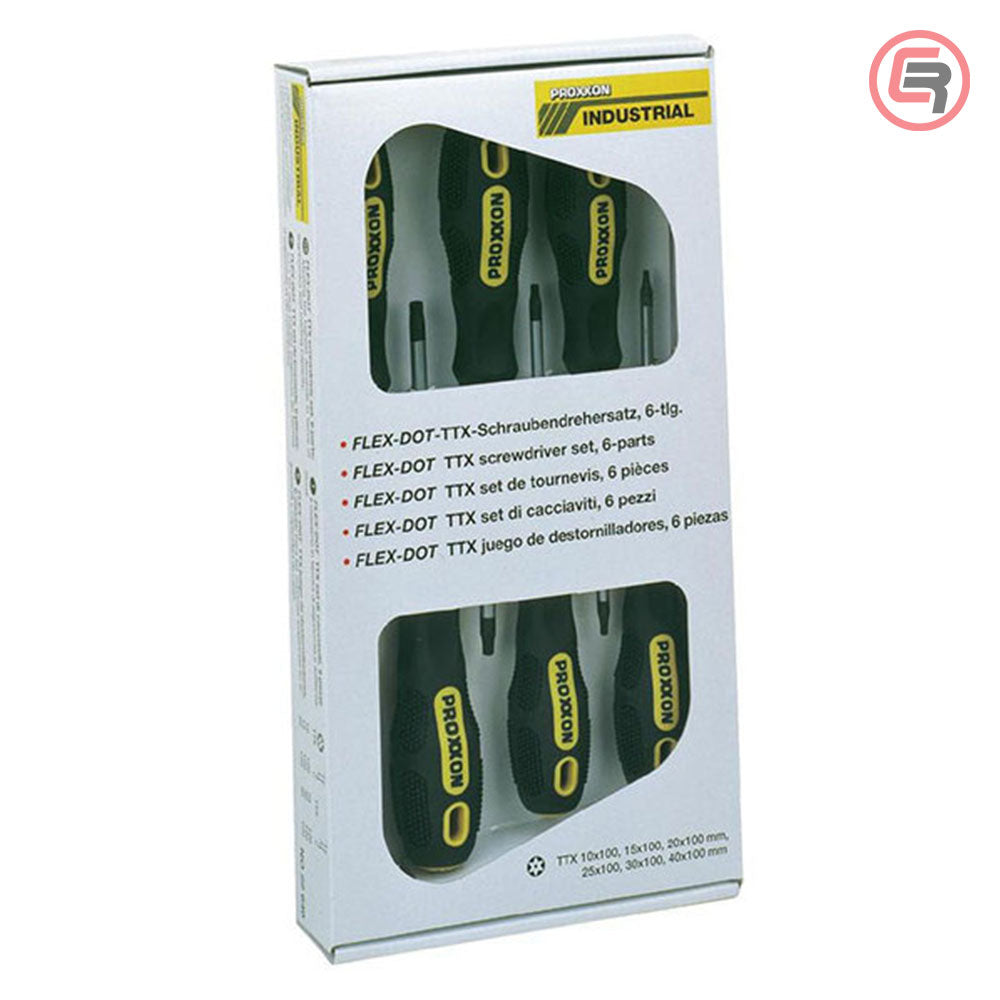 Proxxon Garnitura Torx Odvijača TTX10-TTX40 Sa Rupom / 6 dijelna – 22640