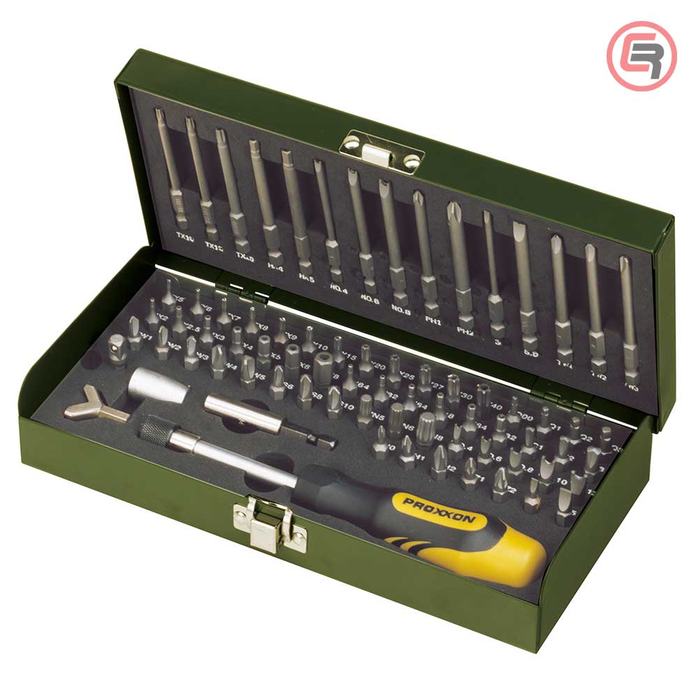 Proxxon Garnitura Bit Nastavaka / 75 dijelna – 23107