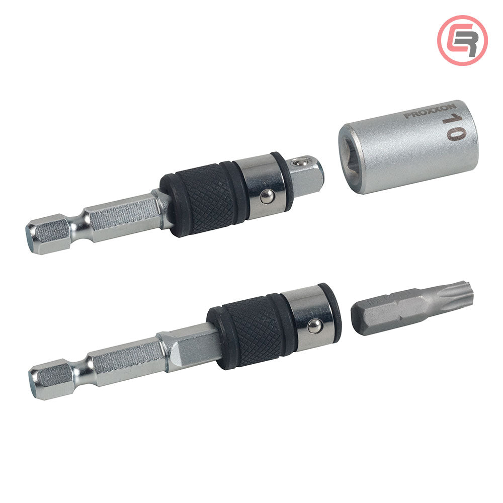 Proxxon Kombinovani Adapter Sa 1/4″ Kvadratnim i 1/4″ Šesterokutnim Prihvatom Za Bit – 23783