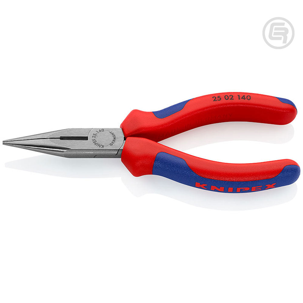 Knipex Kliješta Poluokrugla Špicasta Ravna 140mm – 25 02 140