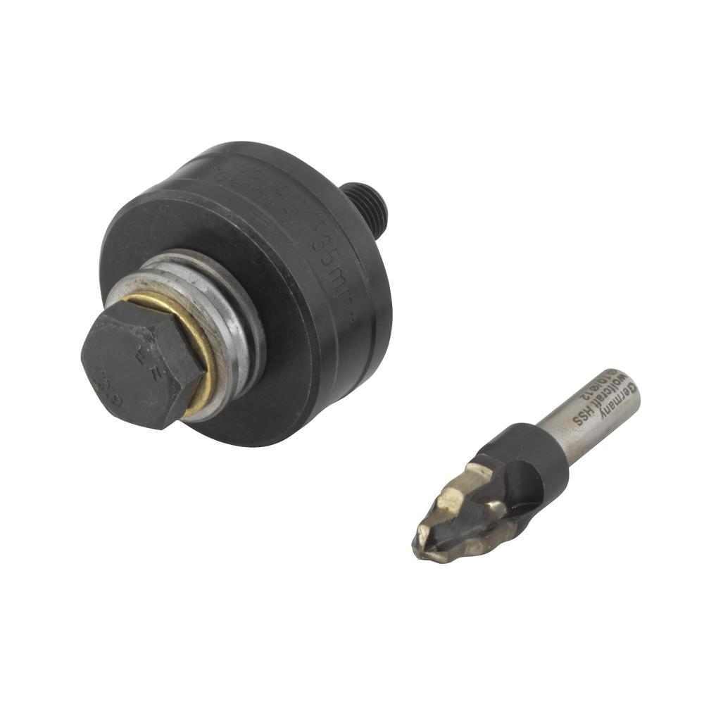 Wolfcraft Rezač Rupa U Sudoperu + Svrdlo Za Predbušenje fi 35 mm – 3762000