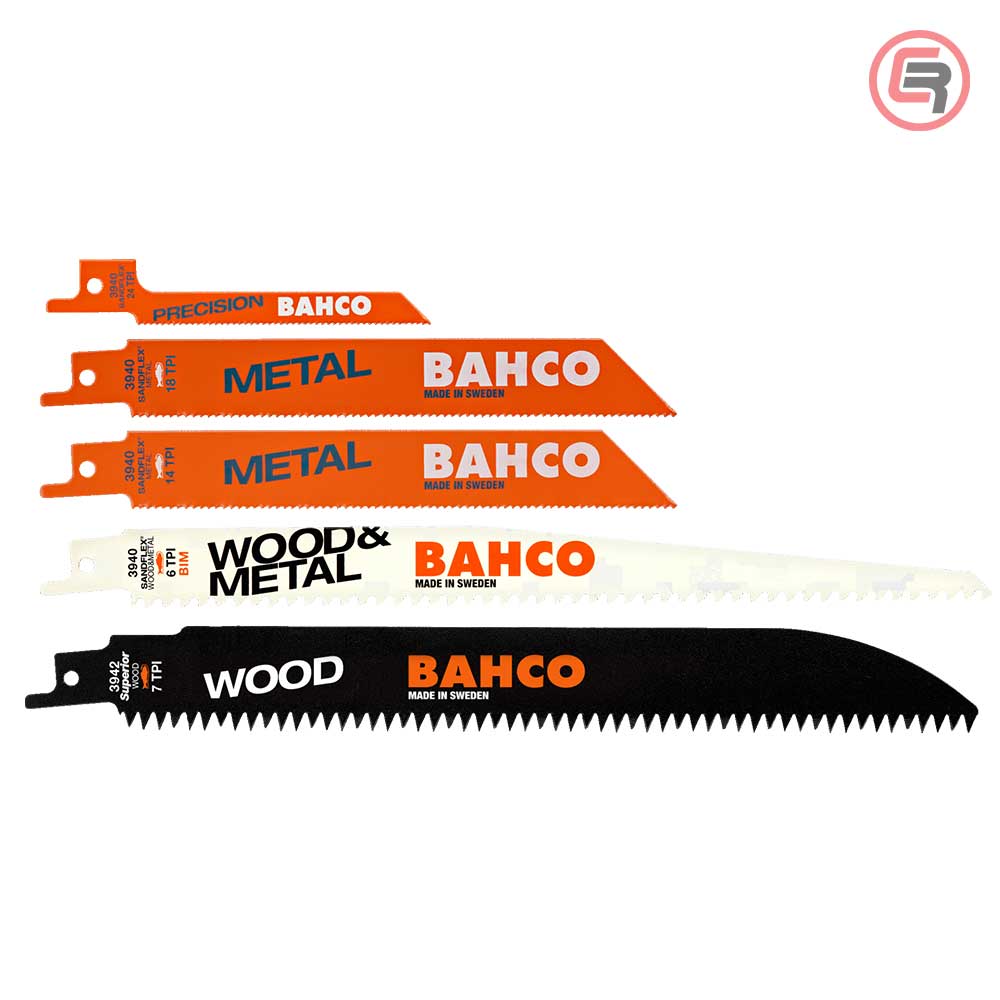 Bahco List Sabljaste Pile Drvo i Metal Set / 5 kom – 3940-MIX-SET-5P