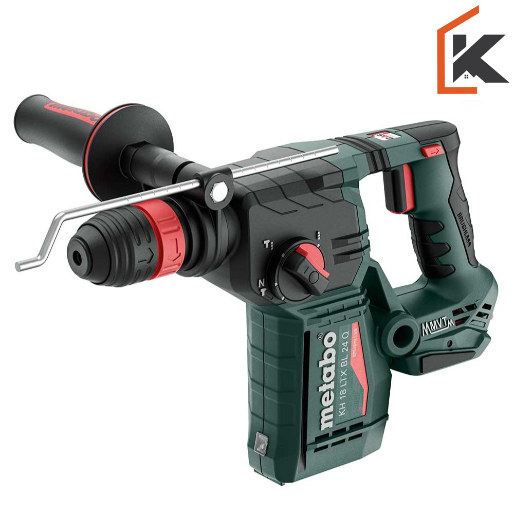 Metabo Aku kombinirani čekić KH 18 LTX BL 24 Q 18V (bez baterije i punjača) + metaBOX 165 L – 601714840