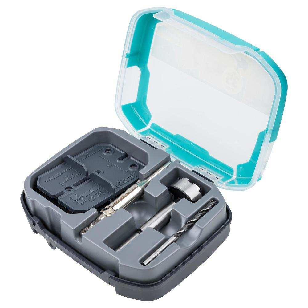 Wolfcraft Set Za Montažu Šarki fi 35 mm / 5 dijelni – 4656000