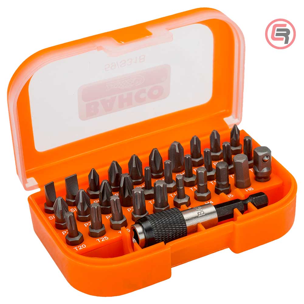 Bahco Set Bitova Ravni, Philips, Pozidriv, Hexagon, Torx 31 dijelni – 59/S31B