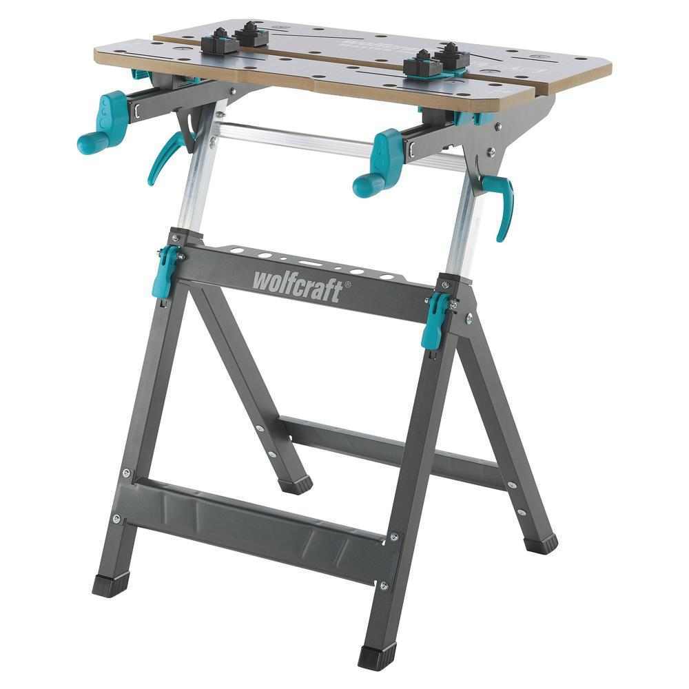 Wolfcraft Stol Radni i Stezni Master 750 Ergo / 680 x 700 x 950 mm – 6871000