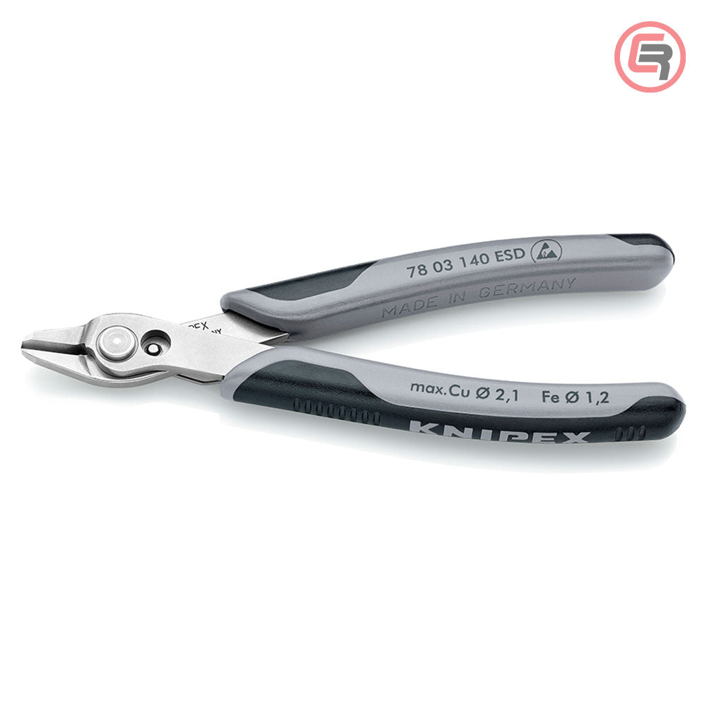 Knipex Kliješta Sječice Kosa Elektroničarska Super Knips XL 140 mm ESD – 78 03 140 ESD