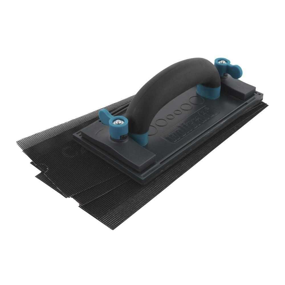 Wolfcraft Ručna Brusilica – Nosač Papira Za Gips Ploče Set 115 x 280 mm / 5 dijelni – 8722000
