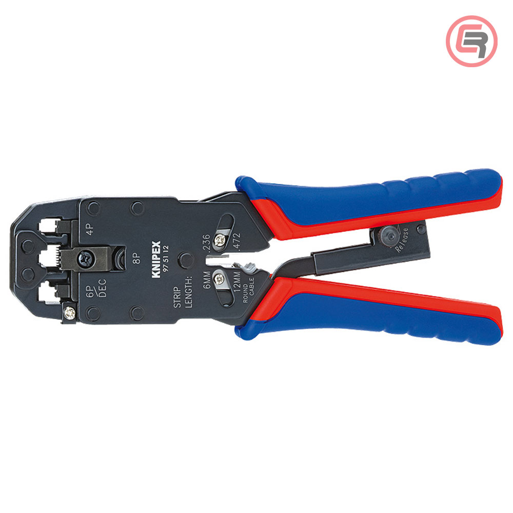 Knipex Kliješta Za 4, 6 i 8 Polne Konektore 200mm – 97 51 12