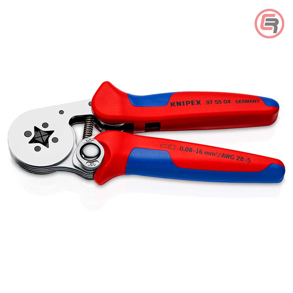Knipex Kliješta Samopodešavajuća Za Kvadratno Presanje Čahura 0,08 – 16 mm2 – 97 55 04