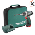 Metabo Bušilica-Odvijač Aku PowerMaxx BS Basic 12V 1xAKU (2,0Ah) LC 12 U Torbi – 600079500