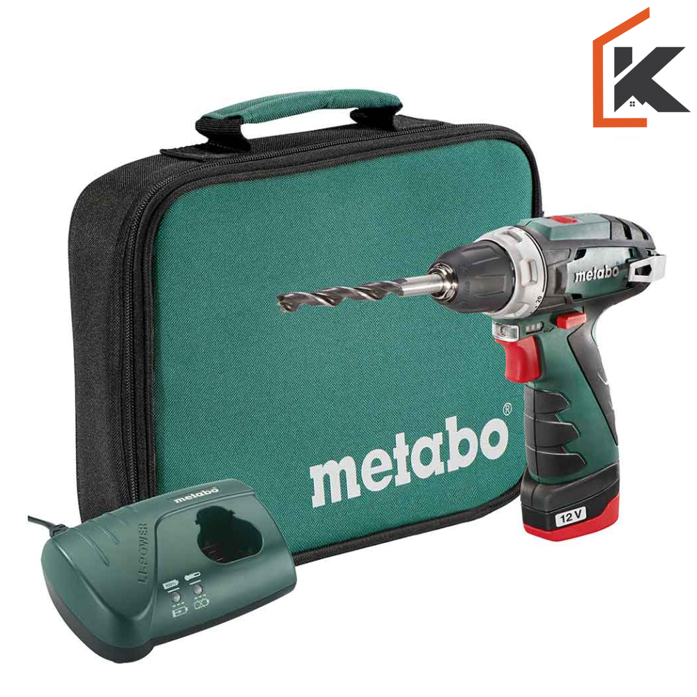 Metabo Bušilica-Odvijač Aku PowerMaxx BS Basic 12V 1xAKU (2,0Ah) LC 12 U Torbi – 600079500