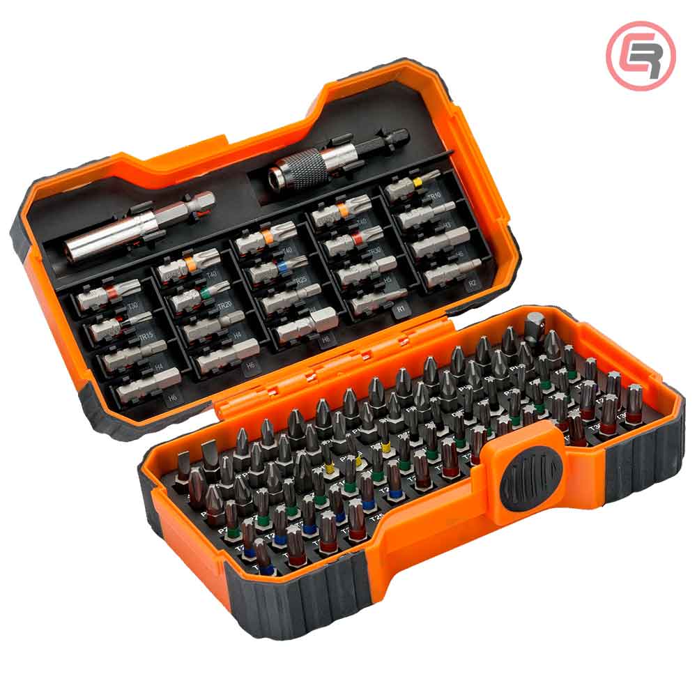Bahco Set Bitova Ravni, Philips, Pozidriv, Hexagon, Torx 100 dijelni – 59/S100BC