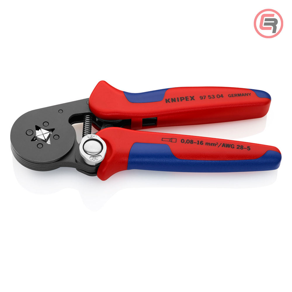 Knipex Kliješta Samopodešavajuća Za Kvadratno Presanje Čahura 0,08-10 / 16 mm2 – 97 53 04