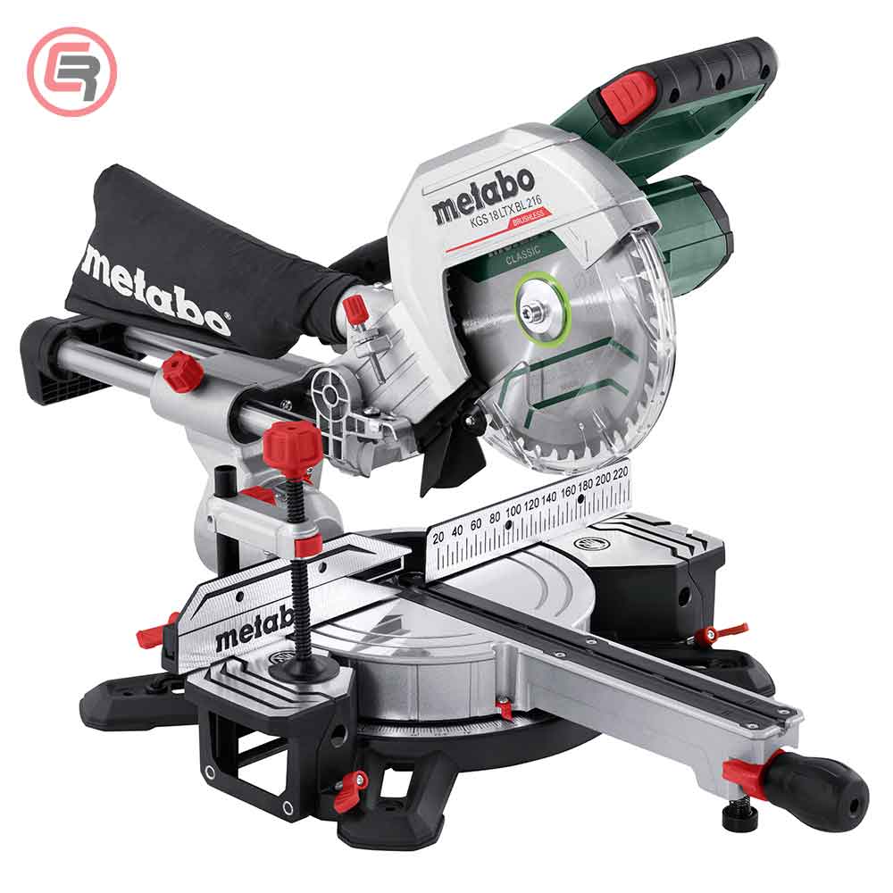 Metabo Pila Kružna Aku KGS 18 LTX BL 216 / 18 V Za Kutno Rezanje Potezna 216 mm (bez baterija i punjača) – 614216850