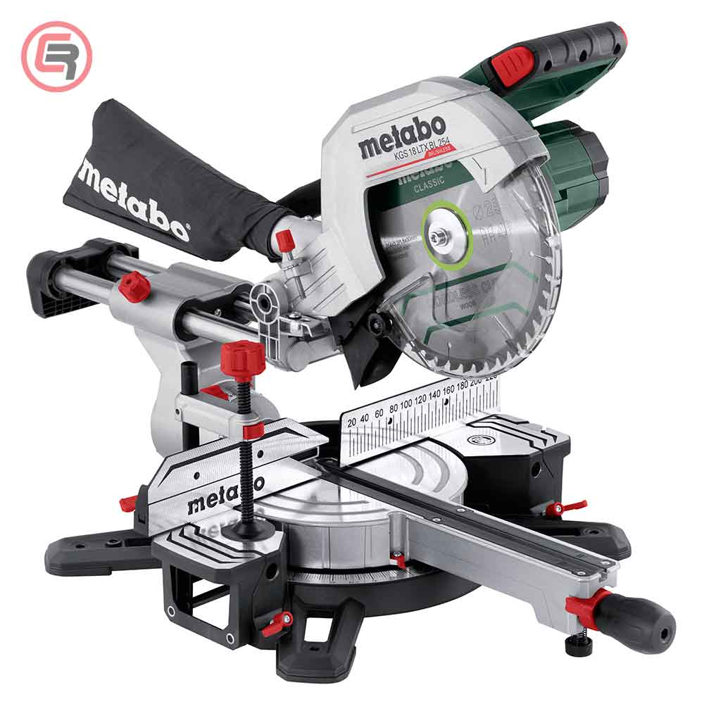 Metabo Pila Kružna Aku KGS 18 LTX BL 254 / 18 V Za Kutno Rezanje Potezna 254 mm (bez baterija i punjača) – 614254850