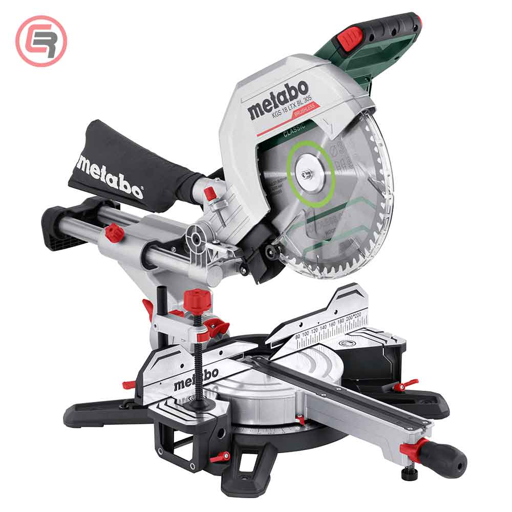 Metabo Pila Kružna Aku KGS 18 LTX BL 305 / 18 V Za Kutno Rezanje Potezna 305 mm (bez baterija i punjača) – 614305850