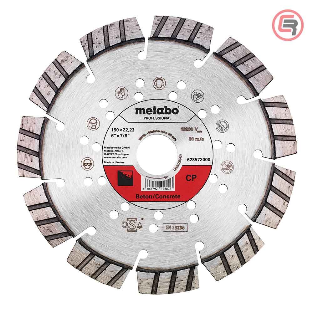 Metabo Dijamantna Rezna Ploča Za Beton 150 x 22,23 mm “CP” Professional – 628572000