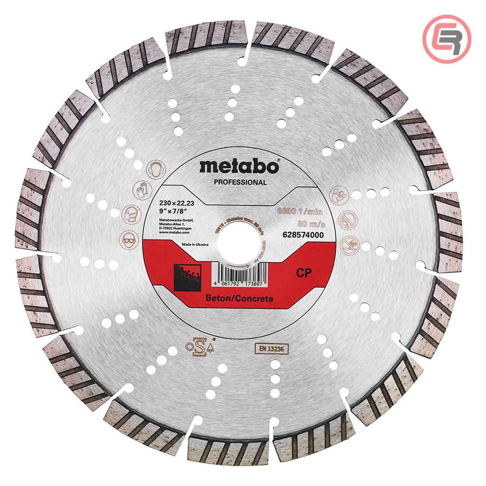 Metabo Dijamantna Rezna Ploča Za Beton 230 x 22,23 mm “CP” Professional – 628574000