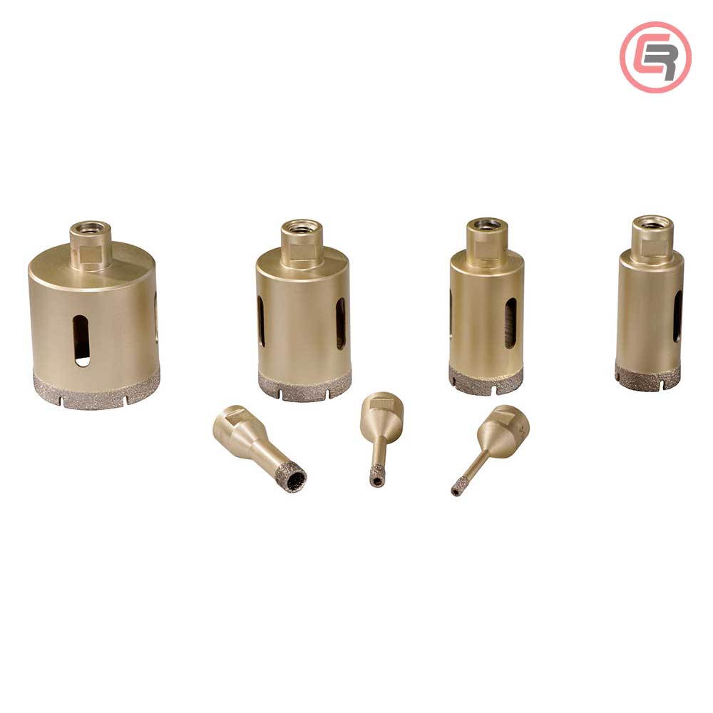 Metabo Set Dijamantnih Kruna Za Pločice fi 6, 8, 14, 35, 40, 50, 68 / 64mm Prihvat M14 Suho Bušenje / 7 dijelni – 628317000