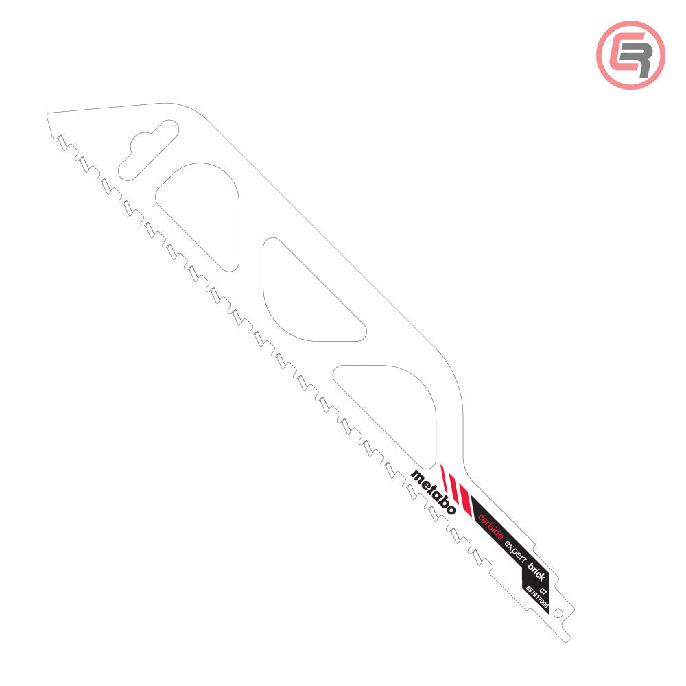 Metabo List Sabljaste Pile Za Ciglu i Porozni Beton “EXPERT BRICK” Karbid 305 / 1,5 / 12,7 mm – 631917000