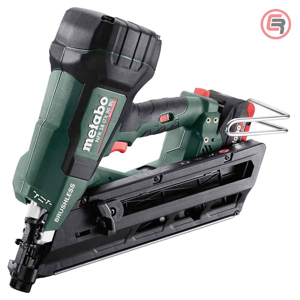 Metabo Pištolj Za Eksere Aku NFR 18 LTX 90 BL / 18V 2xAKU (4,0Ah LiHD) ASC 145 + metaBOX 340 – 612090800