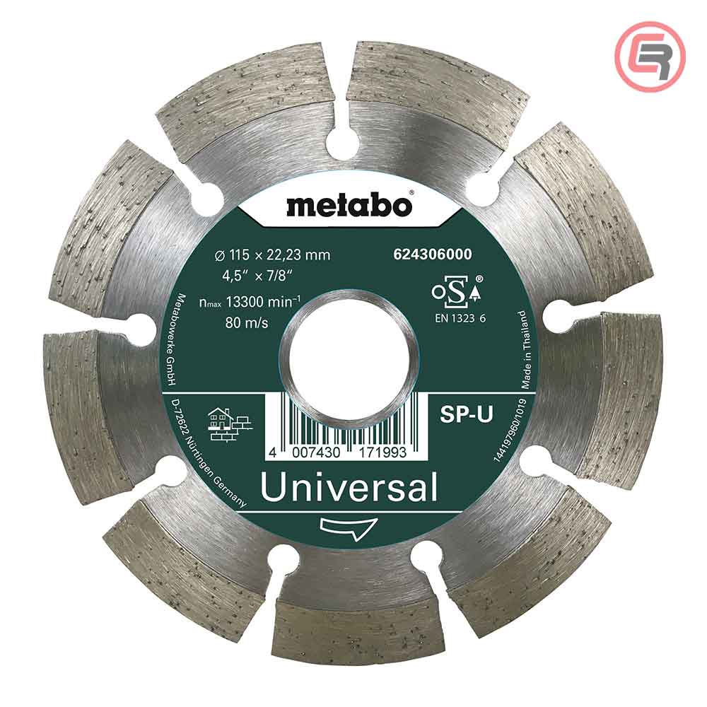 Metabo Dijamantna Rezna Ploča Universal 115 x 22,23 mm SP/U – 624306000