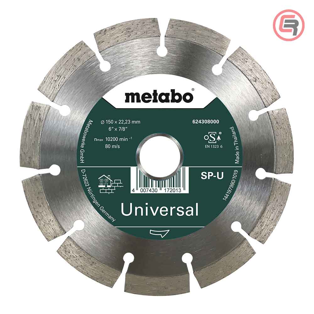 Metabo Dijamantna Rezna Ploča Universal 150 x 22,23 mm SP/U – 624308000