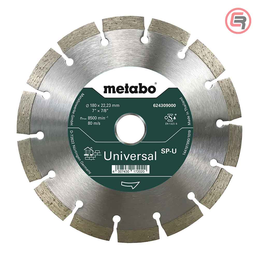 Metabo Dijamantna Rezna Ploča Universal 180 x 22,23 mm SP/U – 624309000
