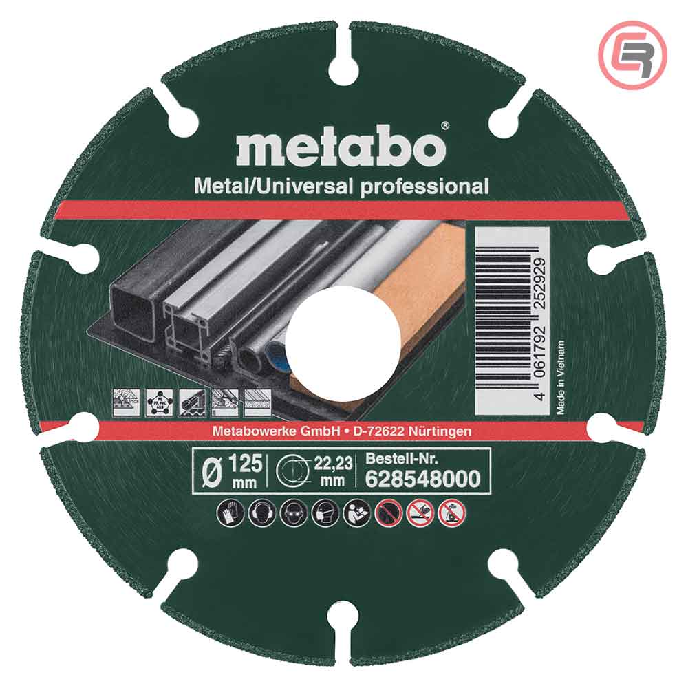 Metabo Dijamantna Rezna Ploča 125×1,3×22,23 mm “MUP” Metal / Universal Professional – 628548000