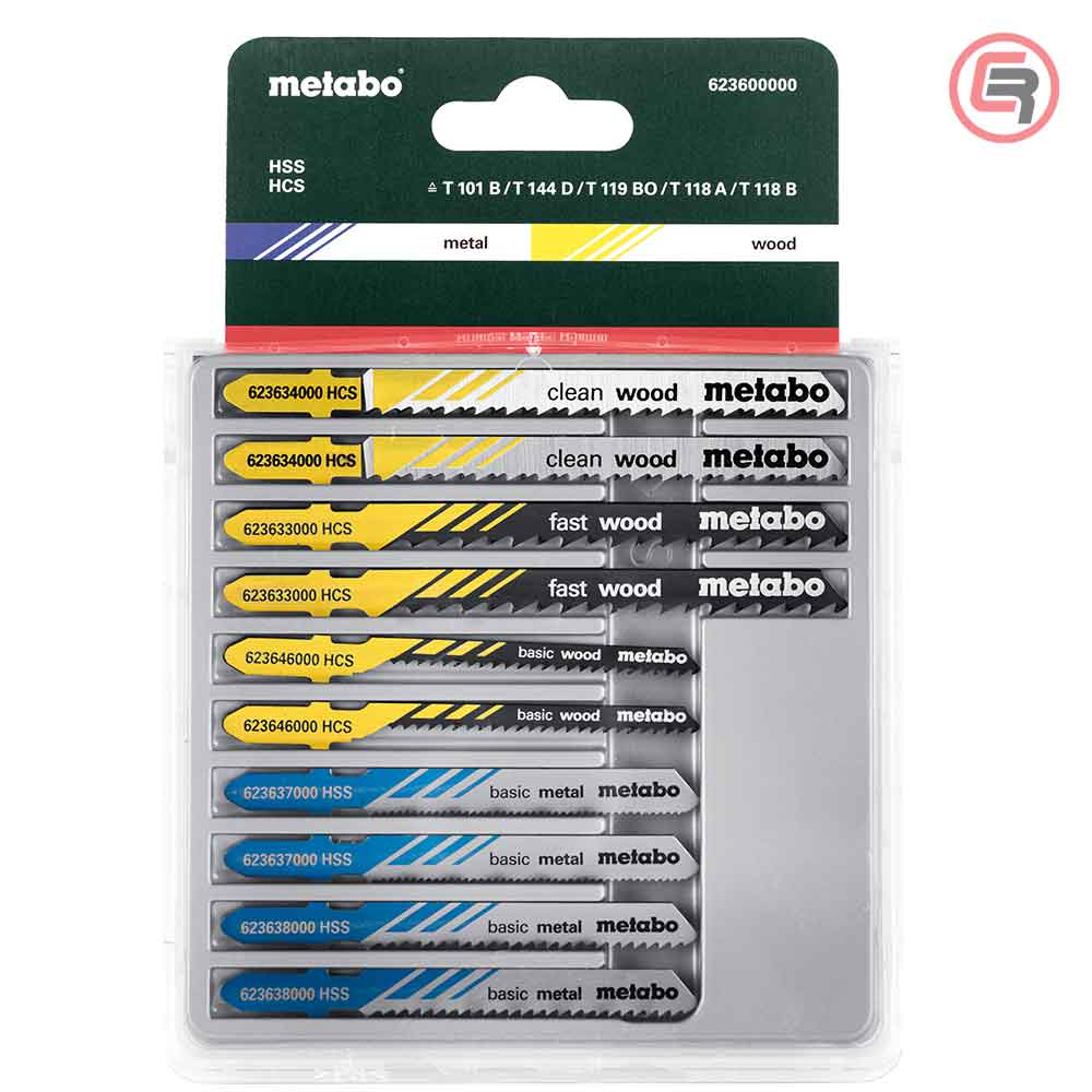Metabo Ubodne Pilice Za Drvo, Metal i PVC / 10 kom – 623600000