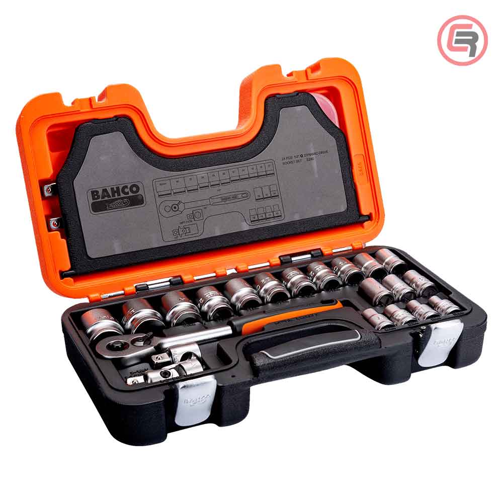 Bahco Garnitura Nasadnih Ključeva 1 / 2 ” 10 – 32 mm / 24 dijelna – S240